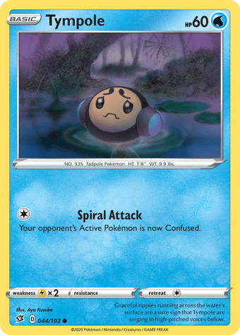 Tympole Rebel Clash Pokemon Card