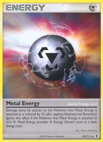 Metal Energy Rising Rivals Pokemon Card
