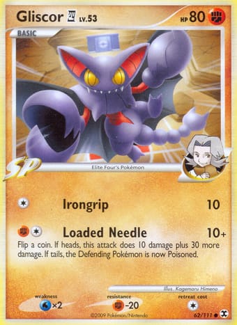 Gliscor 4 Rising Rivals Pokemon Card