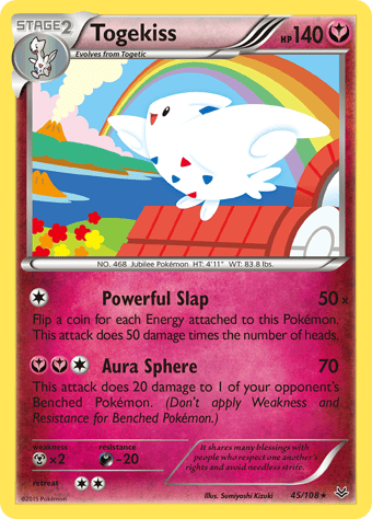 Togekiss Roaring Skies Pokemon Card