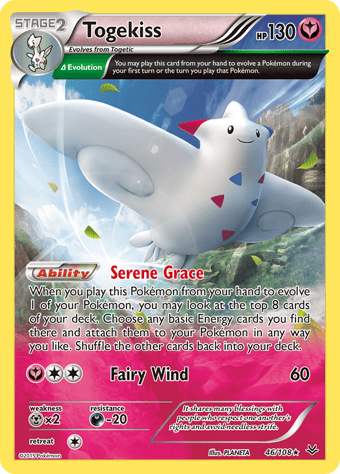 Togekiss Roaring Skies Pokemon Card