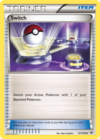 Switch Roaring Skies Pokemon Card