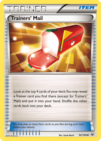 Trainers' Mail Roaring Skies Pokemon Card