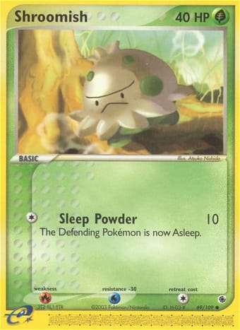Shroomish EX Ruby & Sapphire Pokemon Card