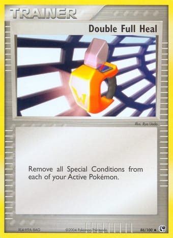 Double Full Heal EX Sandstorm Pokemon Card