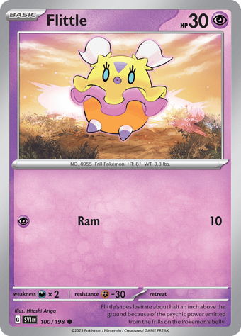 Flittle Scarlet & Violet Pokemon Card