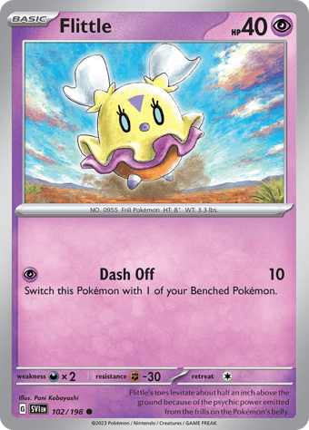 Flittle Scarlet & Violet Pokemon Card