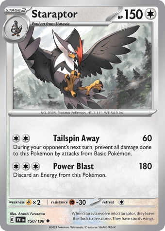 Staraptor Scarlet & Violet Pokemon Card
