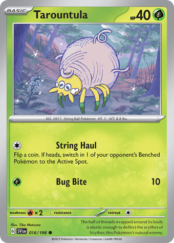 Tarountula Scarlet & Violet Pokemon Card