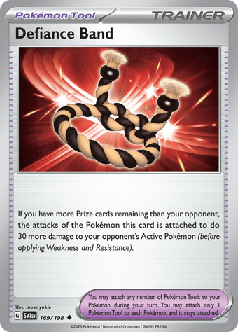 Defiance Band Scarlet & Violet Pokemon Card