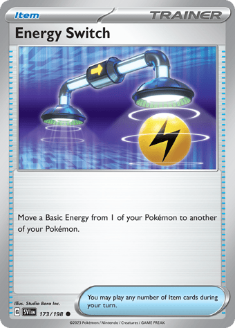 Energy Switch Scarlet & Violet Pokemon Card