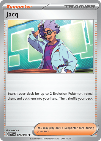Jacq Scarlet & Violet Pokemon Card