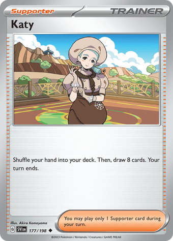 Katy Scarlet & Violet Pokemon Card