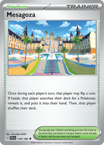 Mesagoza Scarlet & Violet Pokemon Card