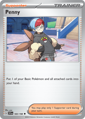 Penny Scarlet & Violet Pokemon Card