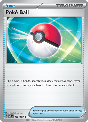Poke Ball Scarlet & Violet Pokemon Card
