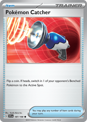 Pokemon Catcher Scarlet & Violet Pokemon Card