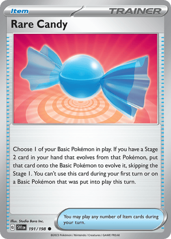 Rare Candy Scarlet & Violet Pokemon Card