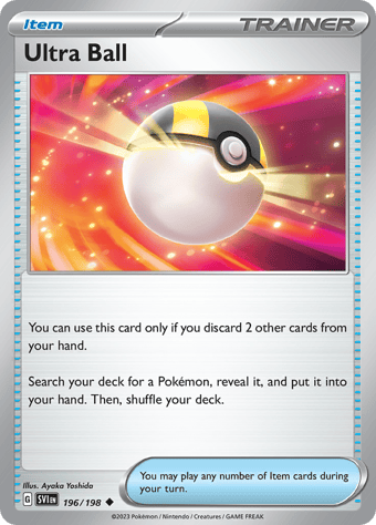 Ultra Ball Scarlet & Violet Pokemon Card