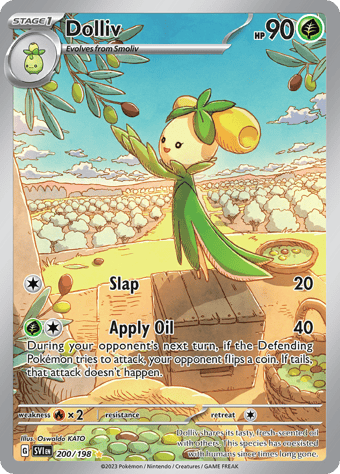 Dolliv Scarlet & Violet Pokemon Card