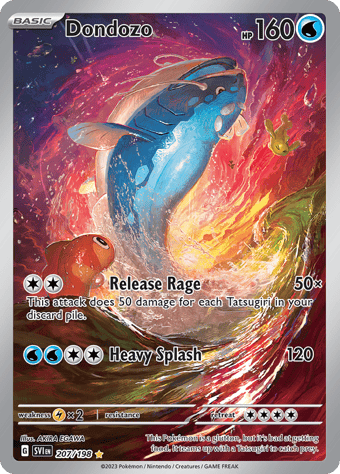 Dondozo Scarlet & Violet Pokemon Card