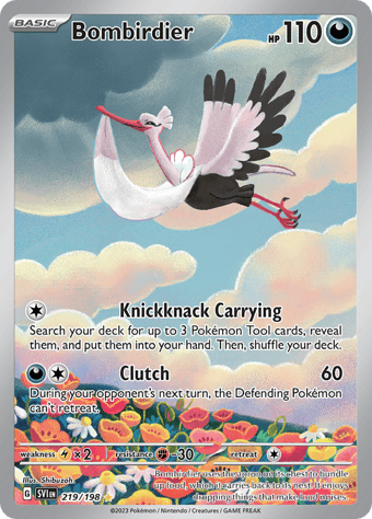 Bombirdier Scarlet & Violet Pokemon Card