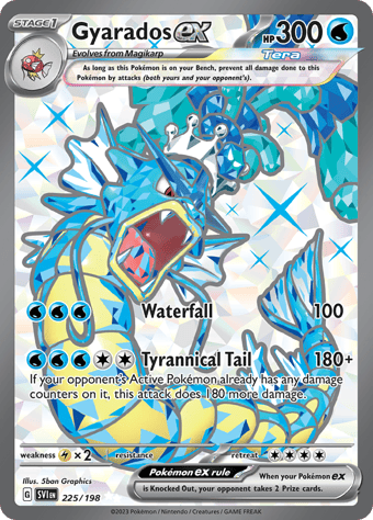 Gyarados ex Scarlet & Violet Pokemon Card