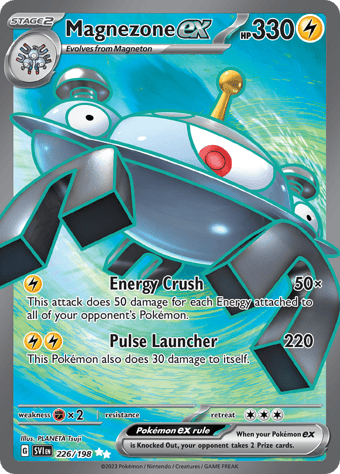 Magnezone ex Scarlet & Violet Pokemon Card