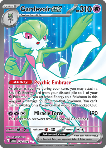 Gardevoir ex Scarlet & Violet Pokemon Card