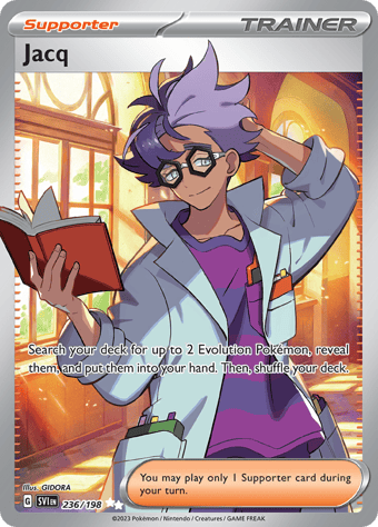 Jacq Scarlet & Violet Pokemon Card