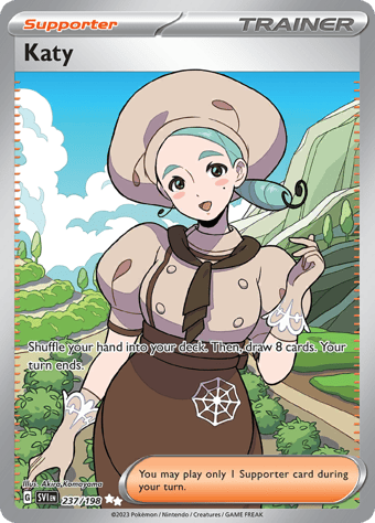 Katy Scarlet & Violet Pokemon Card