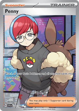 Penny Scarlet & Violet Pokemon Card