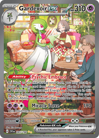 Gardevoir EX Scarlet & Violet Pokemon Card