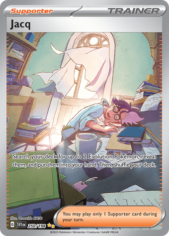 Jacq Scarlet & Violet Pokemon Card