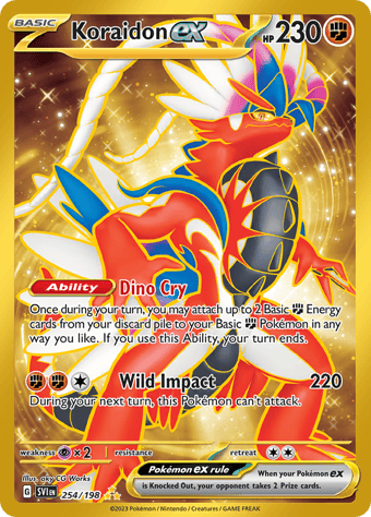 Koraidon ex Scarlet & Violet Pokemon Card