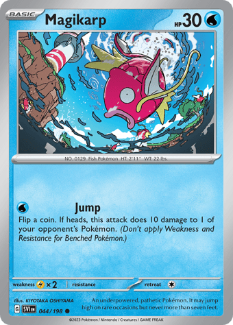 Magikarp Scarlet & Violet Pokemon Card