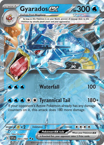 Gyarados ex Scarlet & Violet Pokemon Card