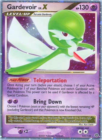 Gardevoir Secret Wonders Pokemon Card