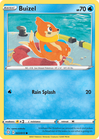 Buizel Shining Fates Pokemon Card