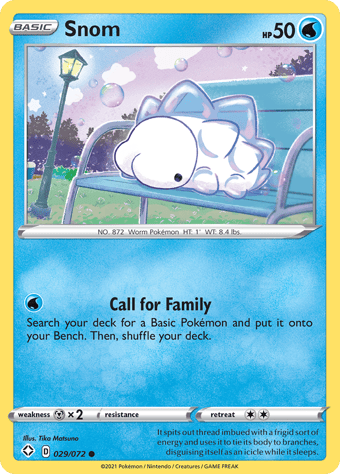Snom Shining Fates Pokemon Card