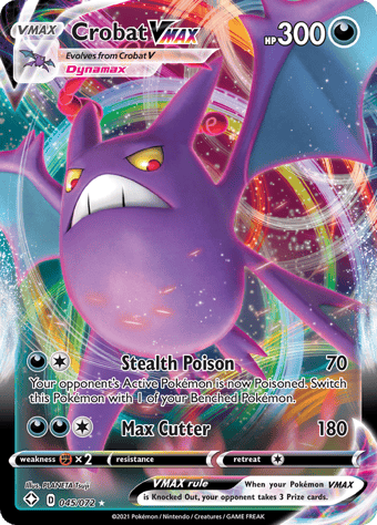 Crobat VMAX Shining Fates Pokemon Card