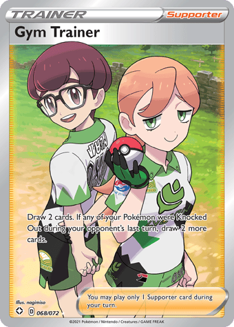 Gym Trainer Shining Fates Pokemon Card