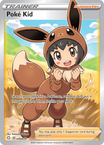 Poké Kid Shining Fates Pokemon Card