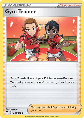 Gym Trainer Shining Fates Pokemon Card