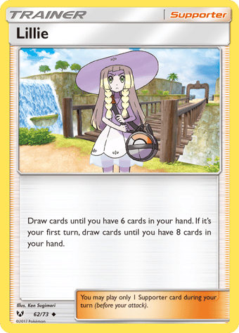 Lillie Shining Legends Pokemon Card