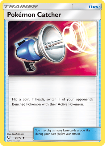 Pokemon Catcher Shining Legends Pokemon Card