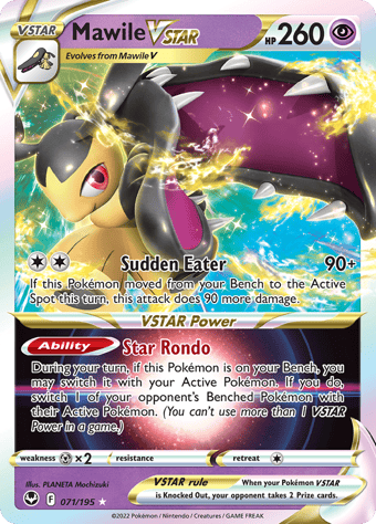Mawile VSTAR Silver Tempest Pokemon Card