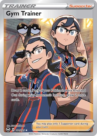 Gym Trainer Silver Tempest Pokemon Card