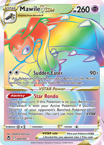 Mawile VSTAR Silver Tempest Pokemon Card