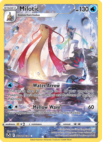 Milotic Silver Tempest Pokemon Card